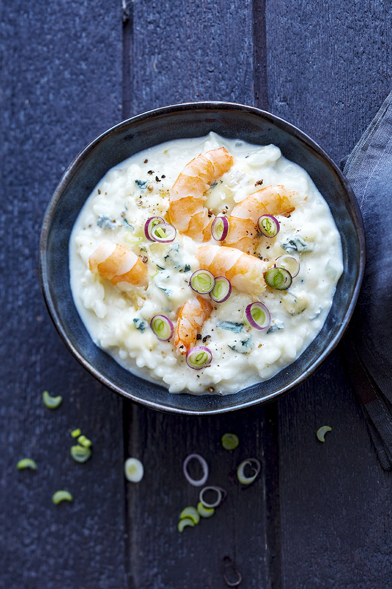 Risotto crevettes Bresse Bleu®