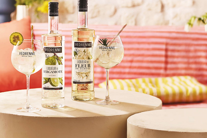 Liqueurs bergamote & fleur de sureau