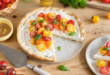Tarte fraîche tomates Skyr Nature