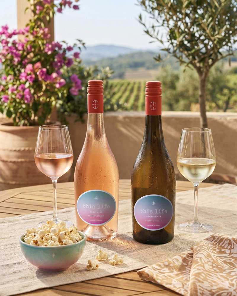 This Life rosé & Chardonnay