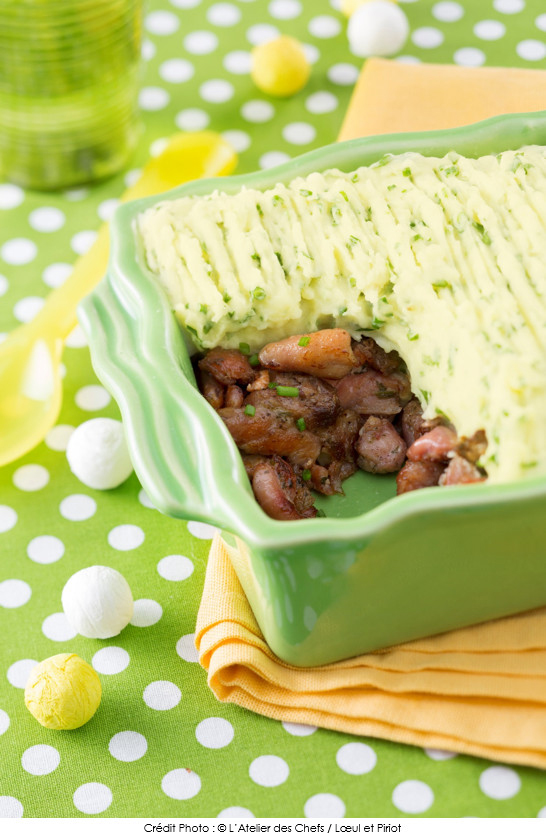 emince-de-lapin-facon-confit-loeul-et-piriot-en-parmentier